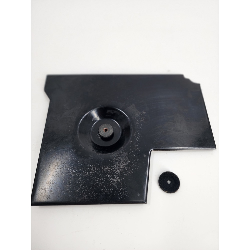 Singer Simanco 171127 Vintage Sewing Machine Motor Cover Plate Black Metal USA